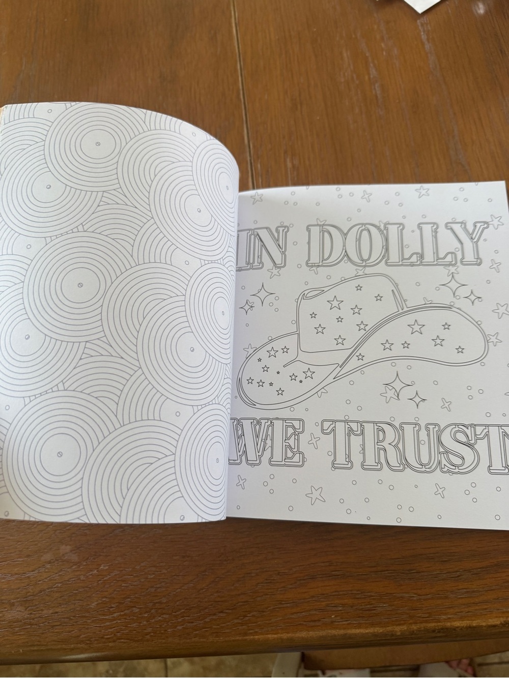 Dolly Parton Adult Coloring Book - Picture 4 of 5